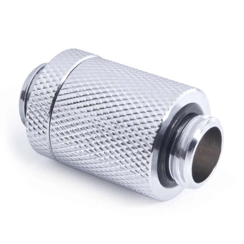 Alphacool ES D-Plug 25,5 mm G1/4 vonkajší závit na G1/4 vonkajší závit, chróm