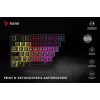Herná klávesnica Savio SAVGK-PHENIX RED PUDDING mechanická RGB Wireless