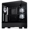 PHANTEKS XT View Matrix PC skriňa, Midi-Tower, E-ATX, temperované sklo, Matrix LED - čierna (PH-XT523VM1_DBK01)