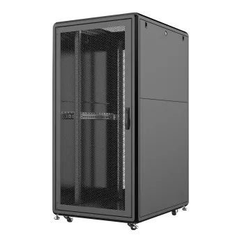 Racková skriňa Lanview RSL32U81BL 32U čierna 600kg IP20