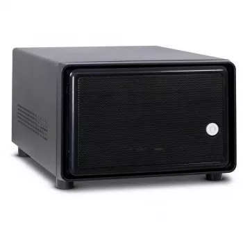 Inter-Tech SC-2100 - Small Form Factor (SFF) - PC - čierna - Mini-ITX - oceľ - aktivita - alarm - HDD - sieť - napájanie (88887285)
