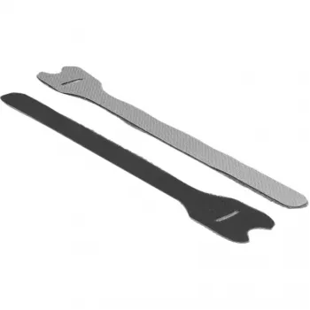 Suchý zips na káble Delock L 240 mm x Š 13 mm 10 kusov čierny