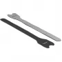 Suchý zips na káble Delock L 240 mm x Š 13 mm 10 kusov čierny