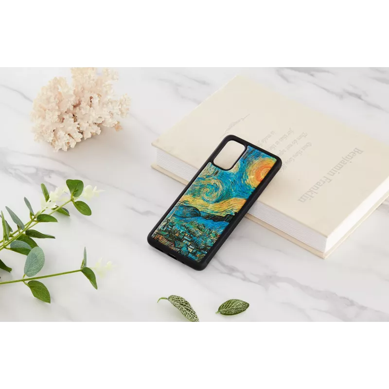 Ochranné puzdro iKins pre Samsung Galaxy S20+ — Hviezdna noc čierne