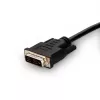 DVI na HDMI/USB/AUD kábel DVI/HDMI MM USB A/B 10IN