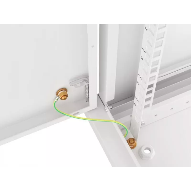 Nástenný rack Lanberg WF01-6612-00S 12U sivá 60 kg