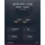 ClickTronic 39085 HDMI kábel 20 m HDMI typ A (štandard) čierny (39085)
