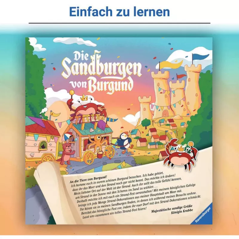 Ravensburger Die Sandburgen von Burgund, stolová hra