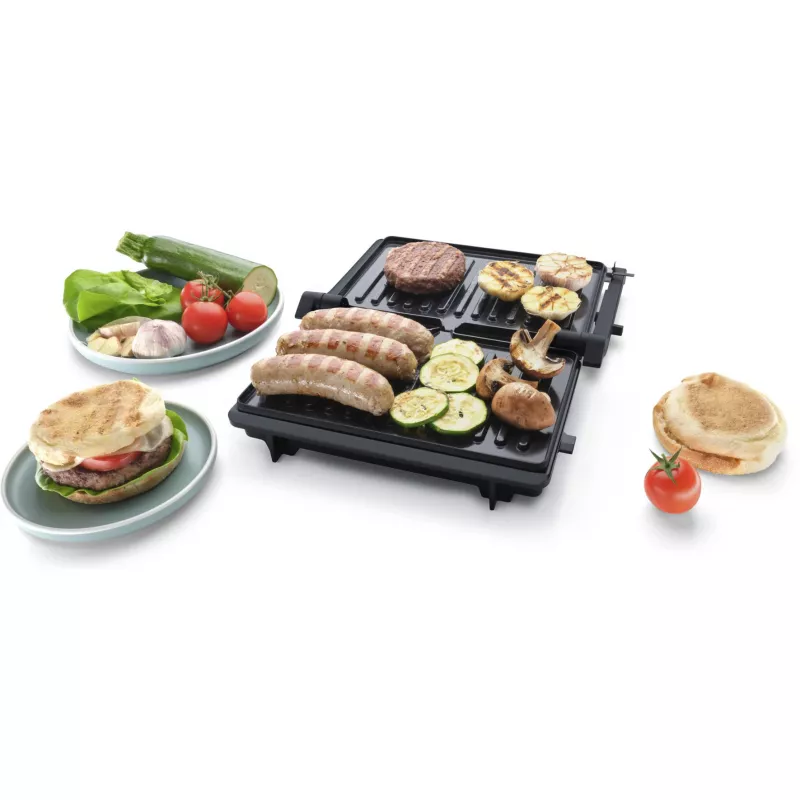 Steba FG 10 GRILLINO Kontaktný gril, 1000 W, čierny