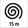 Struna do krovinorezu EINHELL Super Cut Line 2,0 mm, model 3436653, priemer 2,0 mm