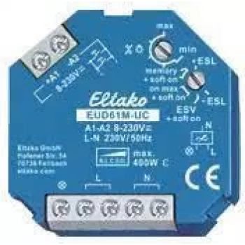 ELTAKO univerzálny stmievač 500W EUD61MUC multifunkčná krabica podomietková montáž 8-230V EUD61MUC (61100903)