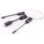 Sada adaptérov ShiverPeaks 10-01020 – HDMI-A na DisplayPort / Mini / USB-C adaptér