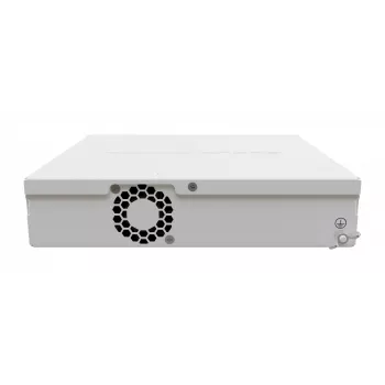 Spravovaný L3 switch MikroTik CRS310-8G+2S+IN — 8× 2.5G RJ-45, 2× SFP+, PoE, 1U rackmontáž, biela