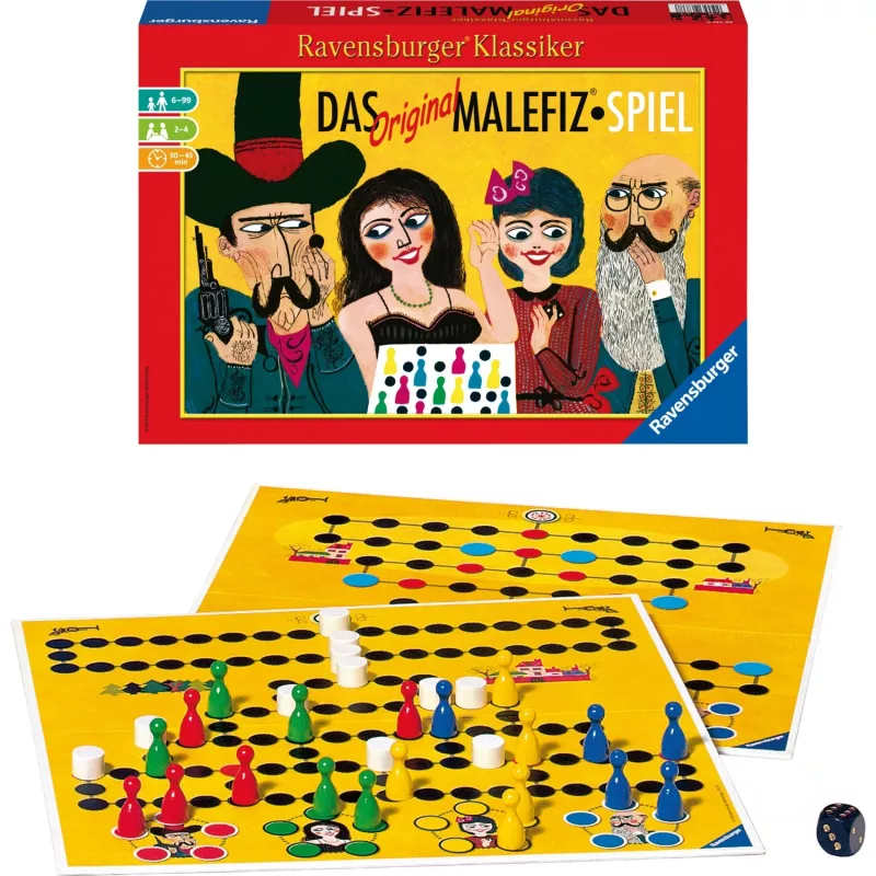 Originálna hra Malefiz, spoločenská hra
