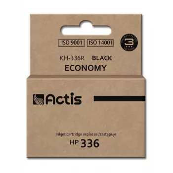 Atramentová kazeta ACTIS KH-336R kompatibilná s HP, čierny pigmentový atrament, 9 ml, štandardná výťažnosť, jednotlivé balenie