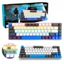 Mechanická klávesnica MEDIA-TECH MT1259 Red Core MX60, 60% formát, spínače CHERRY MX Red, RGB podsvietenie, USB, vysoké klávesy
