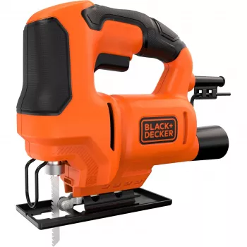 Priamočiara píla Black & Decker BES602 – 400 W, oranžovo-čierna ručná priamočiara píla