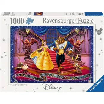 Puzzle Disney Collector's Edition - Kráska a zviera (1000 dielikov)