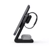 Indoor nabíjačka Crong CRG-MSPS-BLK smartwatch čierna Lightning USB bezdrôtová