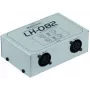 Stereo izolátor linky rack 19 palcov Omnitronic LH-082 2-kanálový