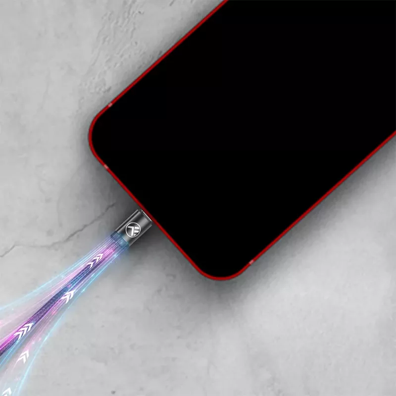 USB-C kábel Tellur TLL155801 240W 2m čierny – USB-C na USB-C nabíjací a dátový kábel