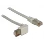 Sieťový kábel DeLOCK 1 m Cat.5e RJ-45 S/FTP sivý