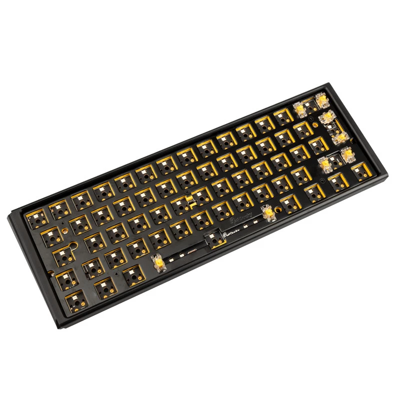 Ducky One 3 Hot-Swap Barebone Mini klávesnica Gaming USB US angličtina čierna