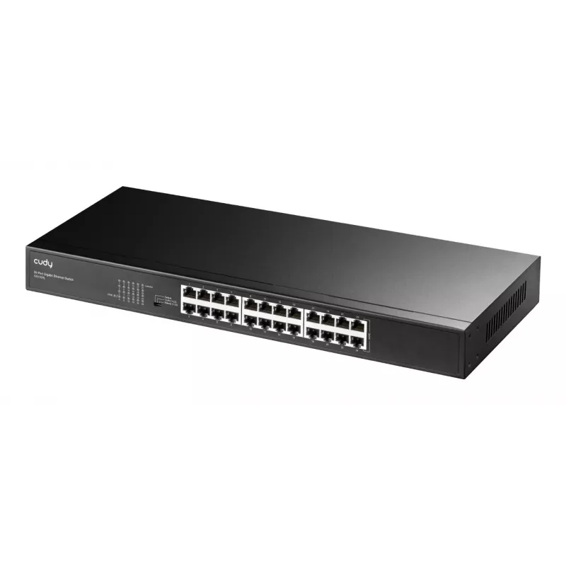 Cudy 24-portový rackový Gigabit Ethernet switch GS1024L