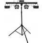LED laser bar set EUROLITE KLS PRO FX so stojanmi na reproduktory M-4 osvetľovací systém