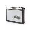 Nedis ACGRU100GY konvertor kaziet USB / 3,5 mm USB/napájanie batériou sivá