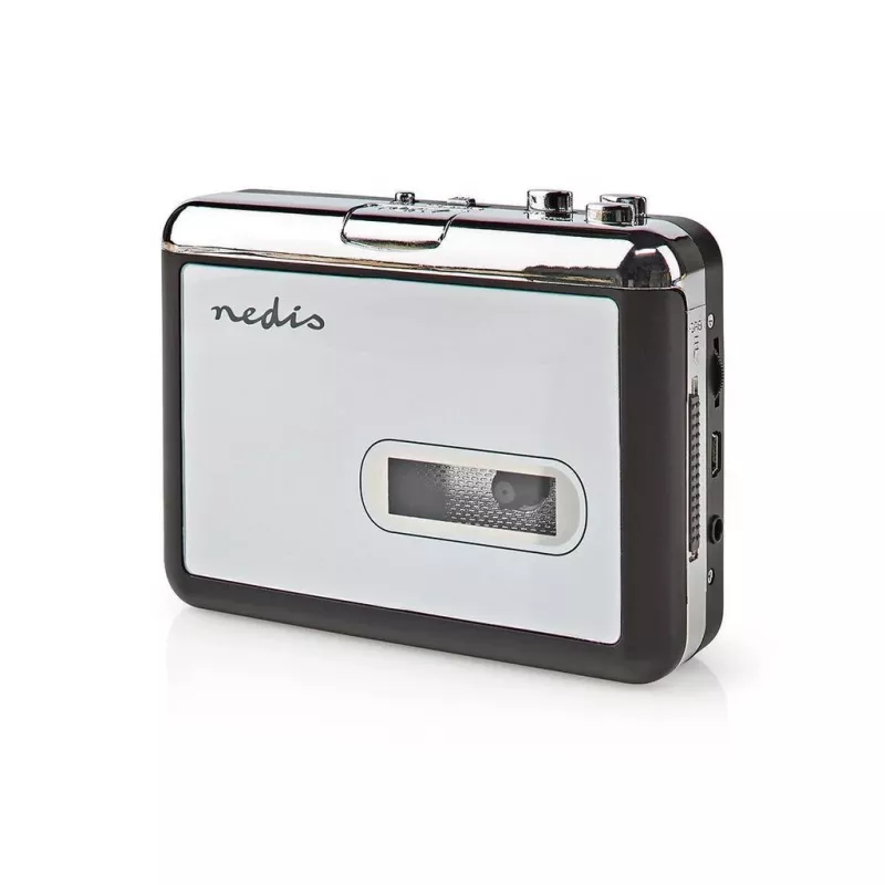Nedis ACGRU100GY konvertor kaziet USB / 3,5 mm USB/napájanie batériou sivá