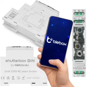 Modul ovládania roliet bleBox 37578 pre rolety