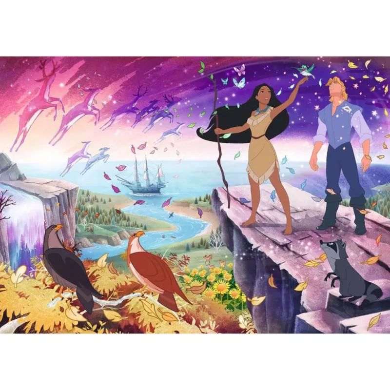 Puzzle Ravensburger Disney Collector's Edition Pocahontas 1000 dielov, 1000 ks