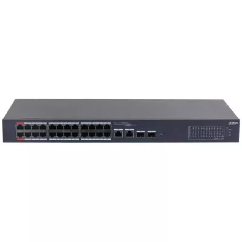 Dahua Technology DH-CS4226-24ET-375 sieťový switch Managed L2 Gigabit Ethernet (10/100/1000) Power over Ethernet (PoE) čierny