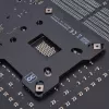 Backplate Alphacool 13071 nehrdzavejúca oceľ čierna 90mm