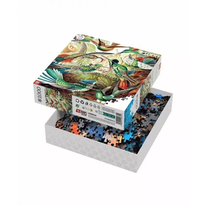Imagination Puzzle Ernst Haeckel Kolibríky 1000 dielikov