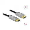 Aktívny optický kábel DisplayPort 1.4 DELOCK 85879 — 8K, 5 m