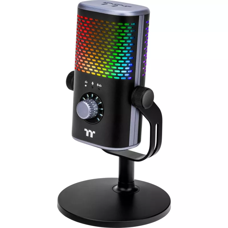 Thermaltake TT GS50 RGB USB mikrofón - mikrofón - 96 KHz (GSG-GSF-MCMTBK-01)
