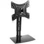 TV nástenný držiak MACLEAN MC-451 s policou a nastavením náklonu, VESA 75x75–200x200 mm, do 20 kg, pre obrazovky 15