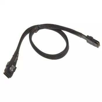 SilverStone CPS02 - SATA- / SAS-kábel - so sidebands - SAS 12Gbit/s - 4-Lane - 4 x Mini SAS (SFF-8087) (W) na 4 x Mini SAS (SFF-8087) (W) - 50cm - S
