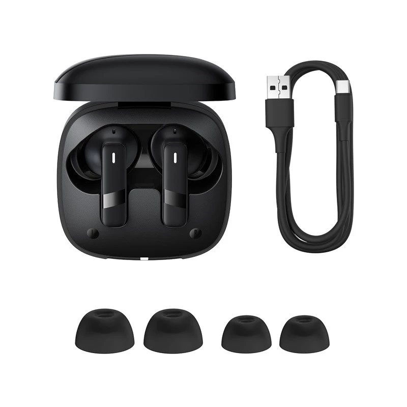 Baseus Bowie E20 headset bezdrôtový in-ear hovory/hudba Bluetooth čierny