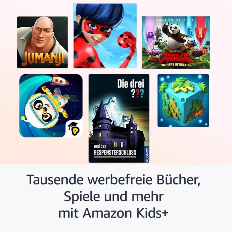 Amazon | Fire HD 8 Kids Pro (2024) | ružová | 1280 x 800 pixelov | 32 GB | Wi-Fi | 802.11ac | Bluetooth verzia 5.2