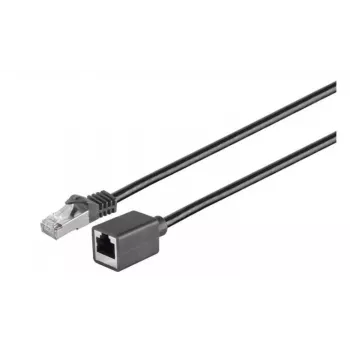 Microconnect STP6005SEXT sieťový kábel čierny 0,5 m Cat6 F/UTP (FTP)