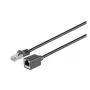 Microconnect STP6005SEXT sieťový kábel čierny 0,5 m Cat6 F/UTP (FTP)
