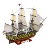Stavebnica Cobi HMS Victory — 2 517 dielov, detailný historický model plachetnice