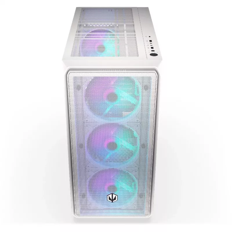 Endorfy Arx 700 ARGB PC skriňa, Midi-Tower, ATX, temperované sklo - vrátane 4x 140 mm ARGB ventilátorov, biela (EY2A017)