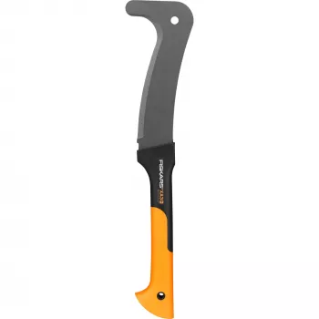 Fiskars 1003609 čierny, sivý, oranžový nôž s pevnou čepeľou