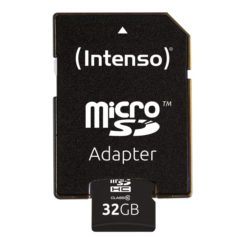 PAMÄŤOVÁ KARTA MICRO SDHC 32 GB C10/MIT ADAPTER 3413480 INTENSO