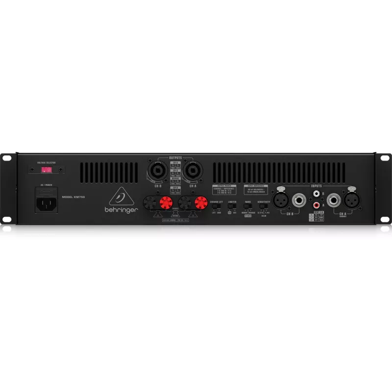 Behringer KM750 audio zosilňovač 2.1-kanály čierny