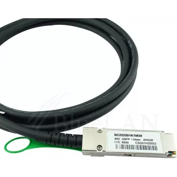 CBO InfiniBand QSFP na QSFP kábel CAB-Q-Q-3M-BL — 3 m